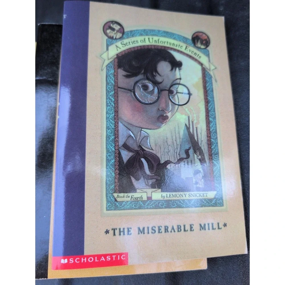 Snicket's A Series Of Unfortunate Events 2-10 Book Set Paperback Scholastic